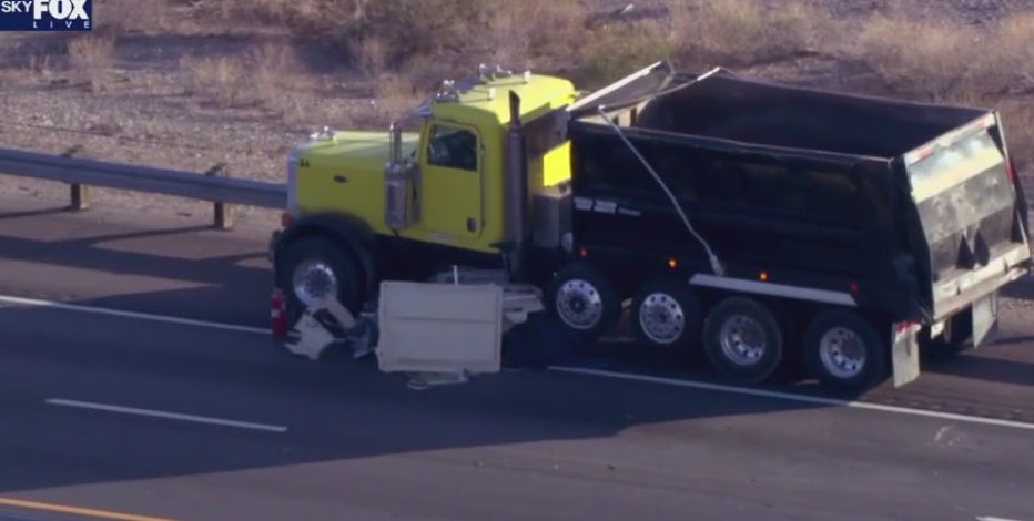Deadly crash involving dump truck, golf cart on U.S. 60