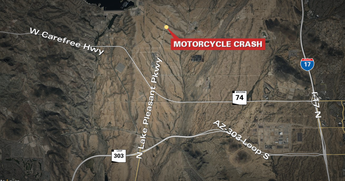 Motorcyclist killed in north Phoenix crash, PD says | FOX 10 Phoenix