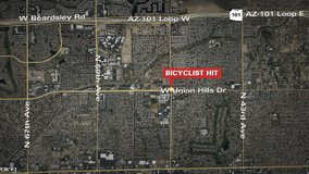 Bicyclist struck and killed while crossing 51st Avenue in Phoenix
