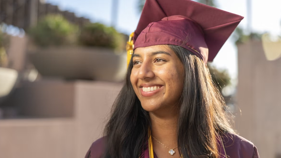 Arizona State student graduates with triple major, including new degree in AI