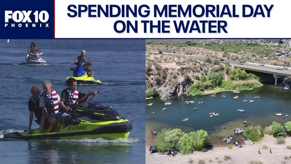 Memorial Day marks the unofficial start of summer at Lake Pleasant, Salt River