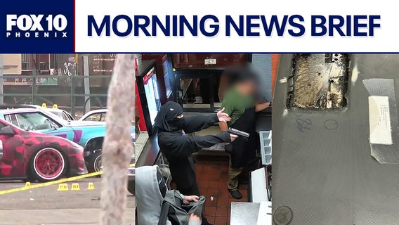 Mass shooting persons of interest sought; Phoenix robbery suspects arrested l Morning News Brief