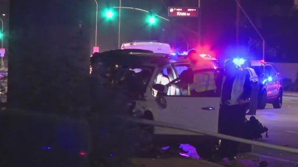 Chandler driver dies after crashing into a pole, PD says