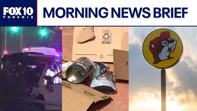 Driver killed in fiery Chandler crash; Amazon package explodes on porch l Morning News Brief