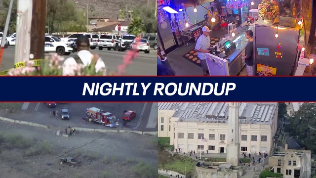 Single-car crash leaves 3 people in critical condition; Ice cream shop robbed in Phoenix | Nightly Roundup