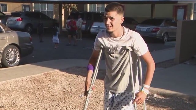 Stray bullet hits man celebrating his wife's birthday, invoking discussion of Shannon's Law