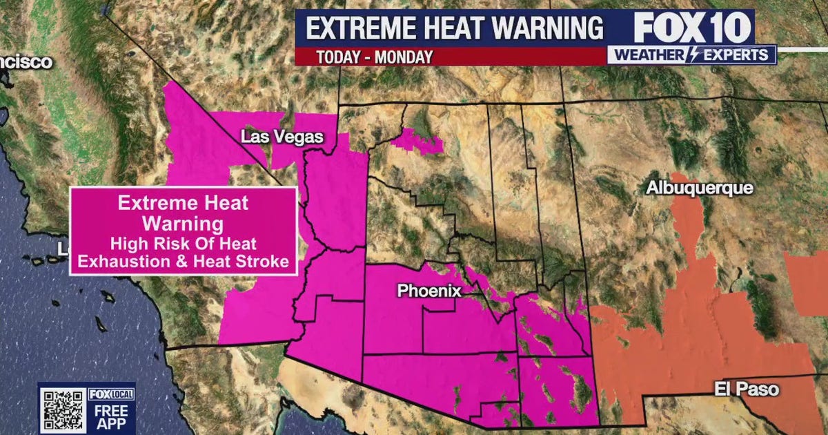 Arizona weather forecast: Extreme heat this weekend in Phoenix | FOX 10 ...