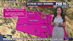 Arizona weather forecast: Extreme heat on Friday before weekend 'cool down'