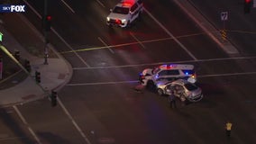 Crash involving Phoenix Police SUV kills a driver, department says