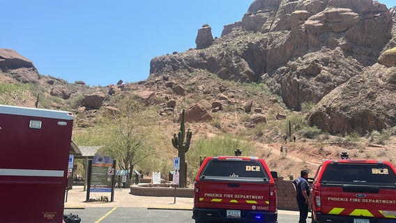 1 in critical condition after multiple hikers rescued from Camelback Mountain