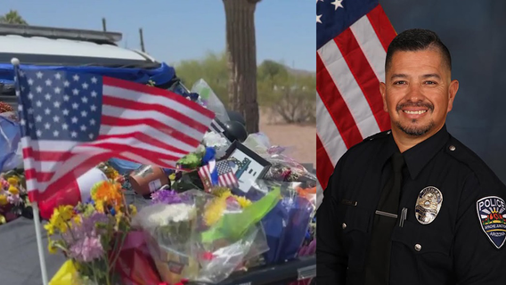 Support pours in for slain Apache Junction Police officer Gabriel Facio