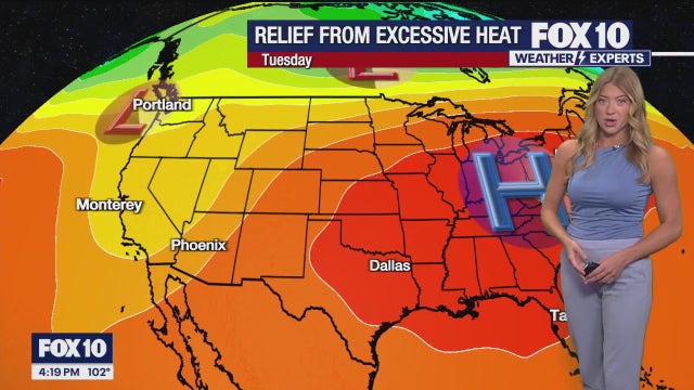 Arizona weather forecast: Pleasant start to the week with below average temperatures