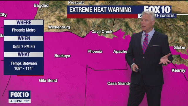 Arizona weather forecast: Extreme heat kicks off the week in Phoenix