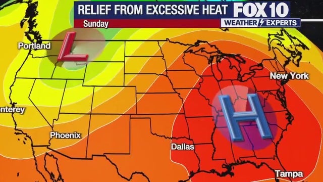 Arizona weather forecast: Phoenix sees relief as temperatures drop