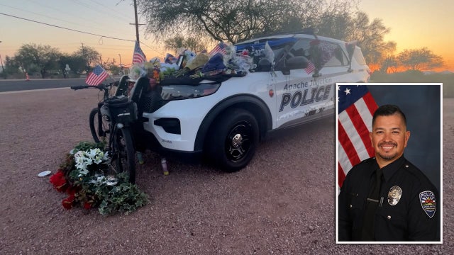 Gabriel Facio: Procession, funeral service for slain Apache Junction officer