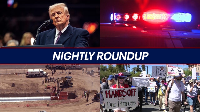 'No Kings' protest scheduled in Phoenix; Valley worker rescued from trench | Nightly Roundup