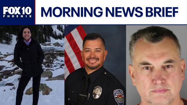 Ex-ASU student goes missing while camping; funeral service for Ofc. Gabriel Facio l Morning News Brief