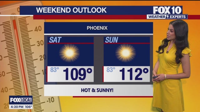 Arizona weather forecast: Warm Thursday in Phoenix; extreme heat expected this weekend