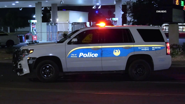 Phoenix Police officers hit armed suspect with their patrol car, PD says