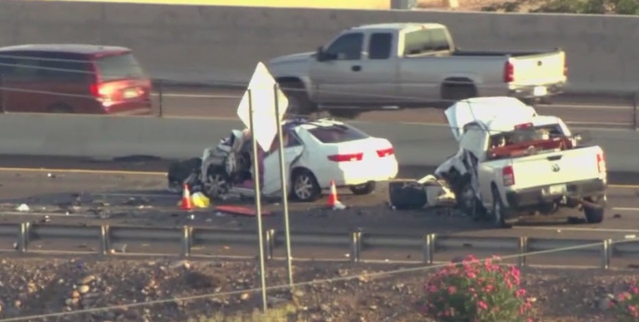 Wrong-way driver killed in I-17 crash: DPS