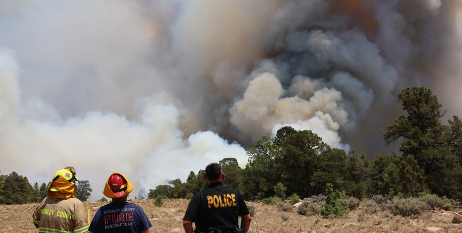 Oak Ridge Fire: Evacuations ordered for wildfire burning on Navajo Nation