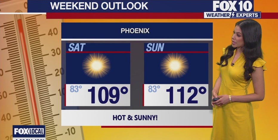 Arizona weather forecast: Warm Thursday in Phoenix; extreme heat expected this weekend