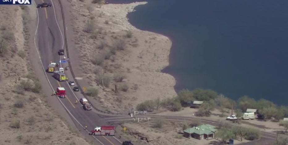 Kids fall out of moving truck at Lake Pleasant's Desert Tortoise Campground