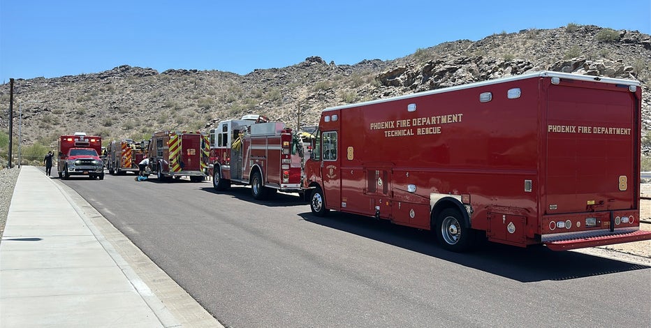 Family of 11 rescued on closed South Mountain trail due to heat