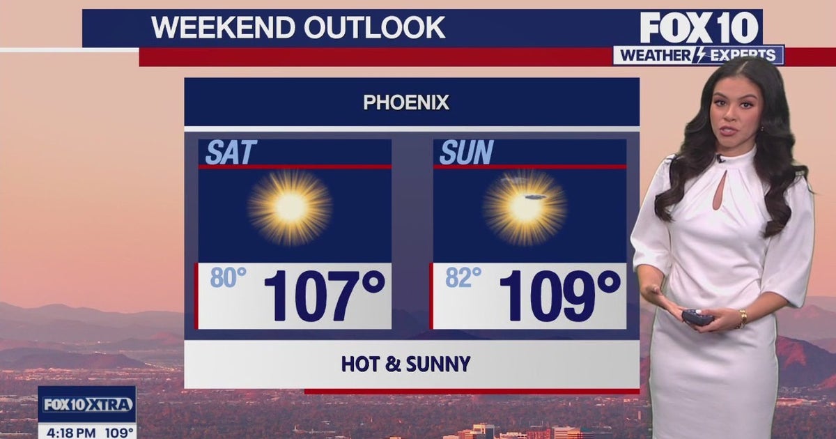Arizona weather forecast: Hot weekend in store for Phoenix | FOX 10 Phoenix