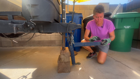 Mesa woman's invention aims to stop wildfires caused by dragging chains