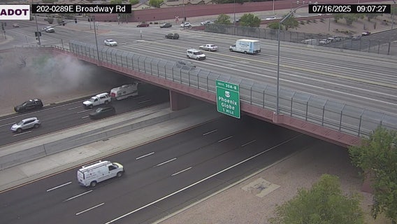 Driver killed in fiery Loop 202 crash