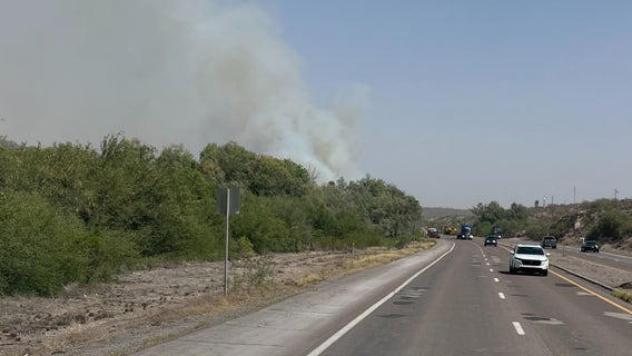 Monarch Fire: Crews gain control of brush fire near Wickenburg