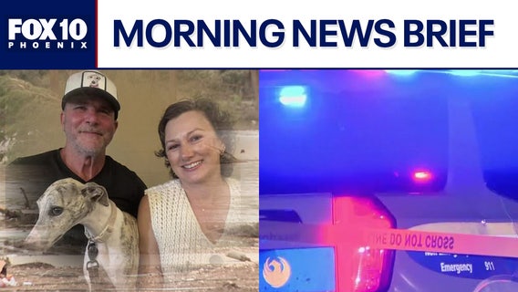 Dad swept away in flood leaves goodbye message to kids; child shot in Phoenix l Morning News Brief