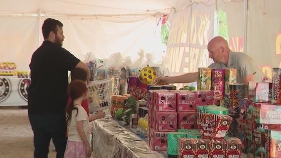 Gilbert fireworks stand sees booming business ahead of Fourth of July