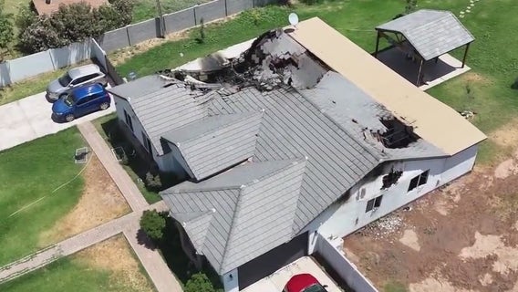 Tragedy strikes: Lightning destroys Maricopa County home