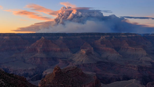 Dragon Bravo Fire grows, burning over 145,000 acres in the Grand Canyon