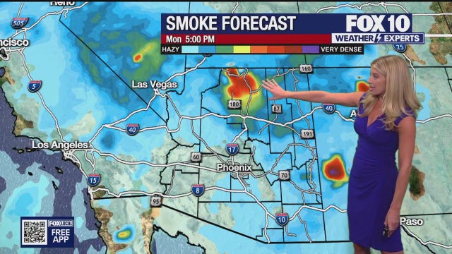 Arizona weather forecast: Monsoon chances rise later in the week