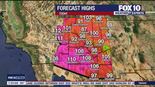 Arizona weather forecast: Near-normal highs this weekend in Phoenix