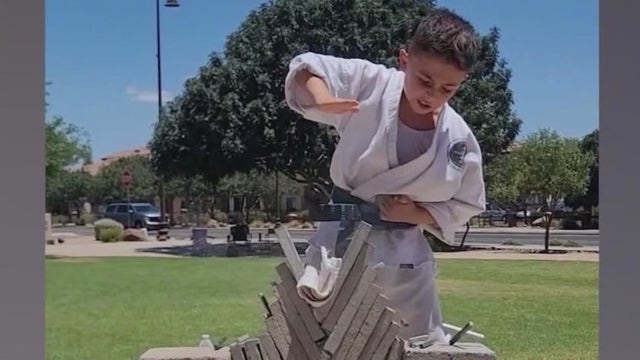 Arizona youth athlete eyes national award: 'He's really dedicated'