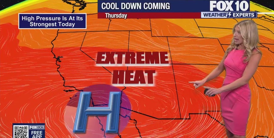 Arizona weather forecast: Near-record heat expected on Wednesday in Phoenix