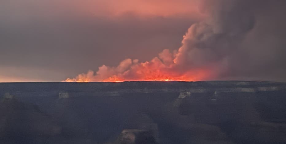 Historic lodge on the Grand Canyon's North Rim has been destroyed by wildfire, park official says