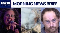 Ozzy Osbourne's cause of death revealed; wildfire forces evacuations northeast of Phoenix l Morning News Brief
