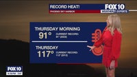 Record highs over the next 2 days in Phoenix