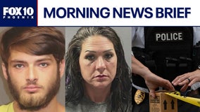 Arizona mom and son arrested; bodies found behind hidden door at funeral home l Morning News Brief