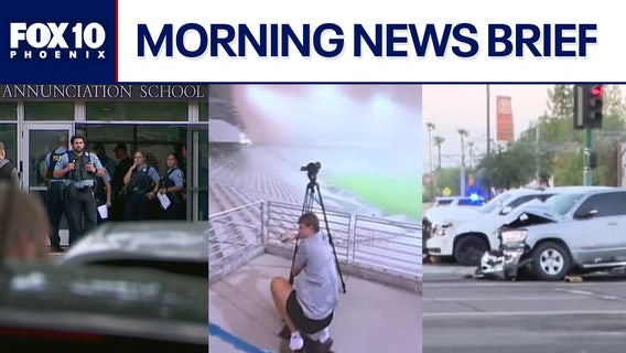 Deadly Minneapolis school shooting; ASU football stadium engulfed by dust storm l Morning News Brief