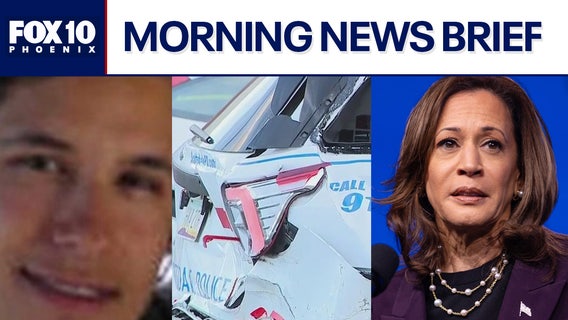 $10M reward offered for son of 'El Chapo'; Scottsdale officer hurt in crash l Morning News Brief
