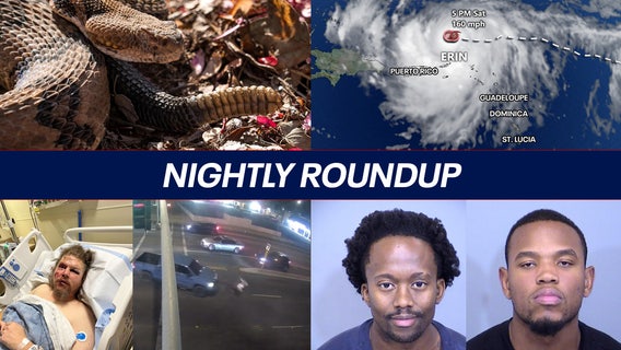 Hiker suffers deadly rattlesnake bite; Glendale veteran survives hit-and-run l Nightly Roundup