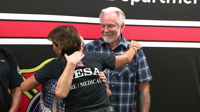 Crews in training exercise rescue Prescott man from river