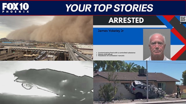 Man allegedly spiked his grandchildren's ice cream with drugs; deadly crash in Mesa l Nightly Roundup