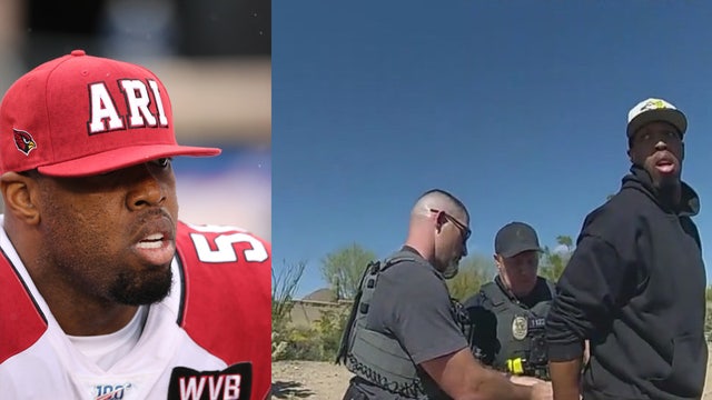 New video shows Terrell Suggs' arrest following Starbucks drive-thru altercation